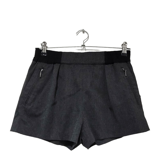 Zara Basic Dark Gray Mini Shorts Size Small - Picture 1 of 11